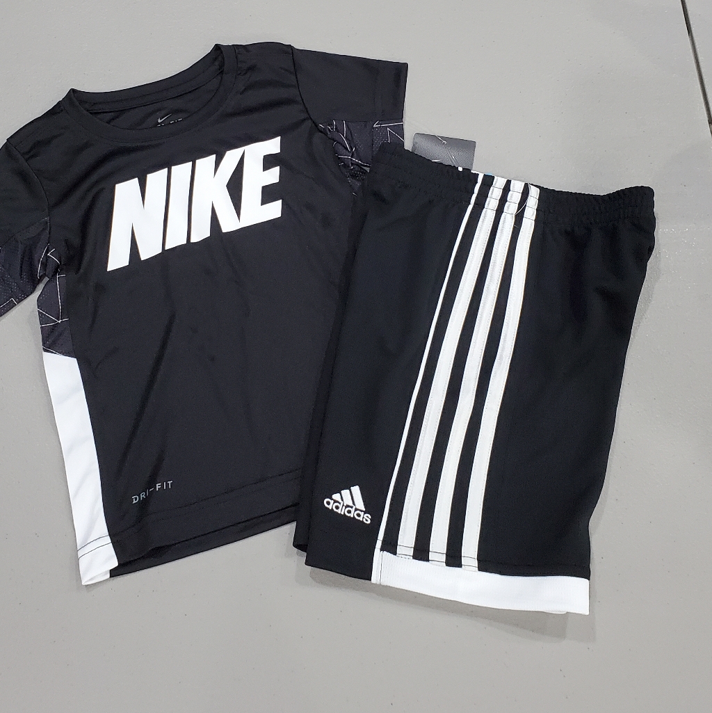 Nike & Adidas Short Set